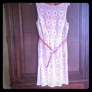 White Lace dress Sz 12P